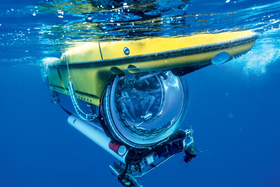 <p>Das U-Boot „Lula 1000“ bietet Platz für drei Forschende und kann bis zu tausend Meter tief absinken</p>
